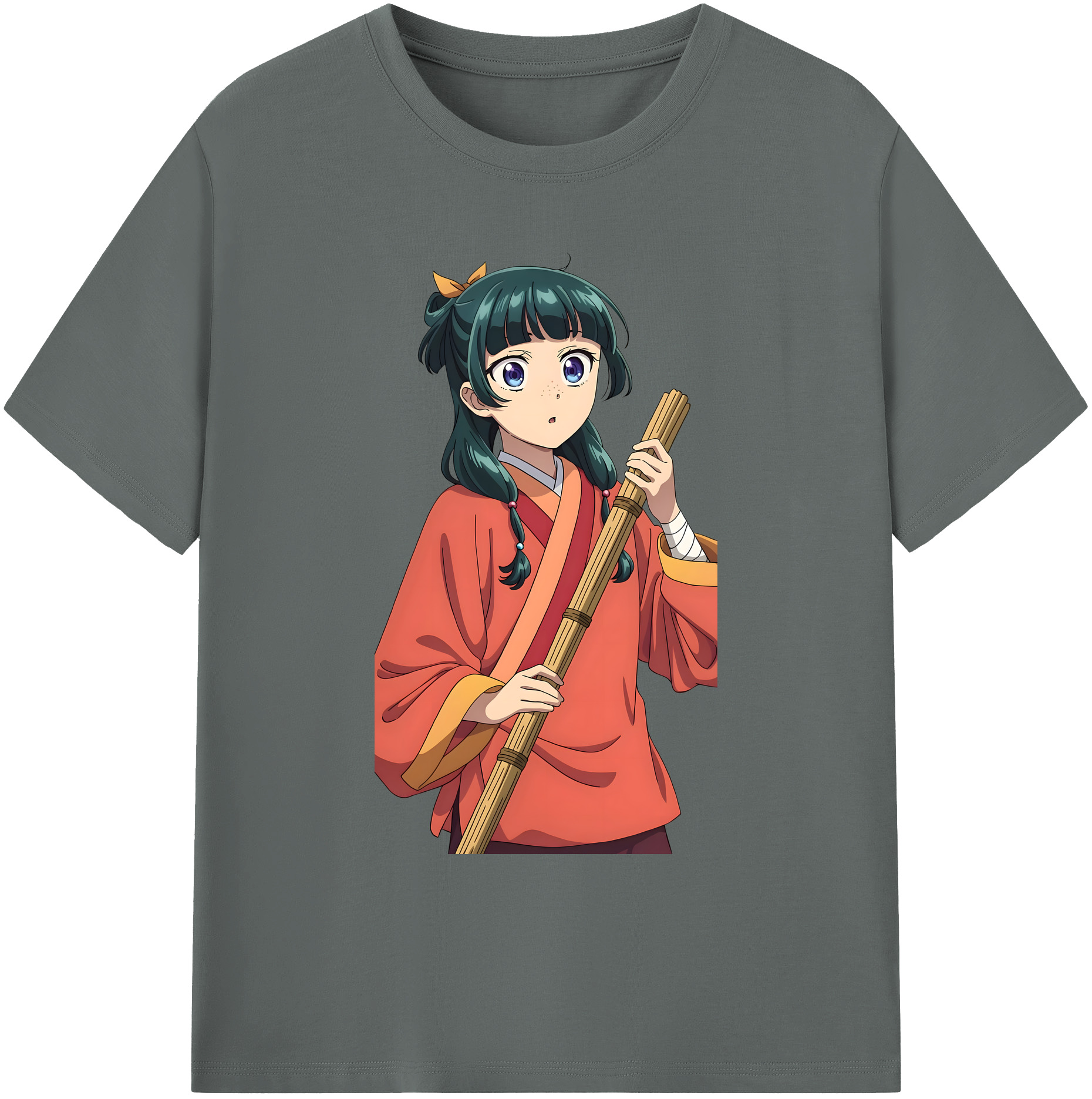 （画像用） 薬屋のひとりごと The Apothecary Diaries 綿100％ メンズ半袖Tシャツ｜肌触りやわらか＆通気性